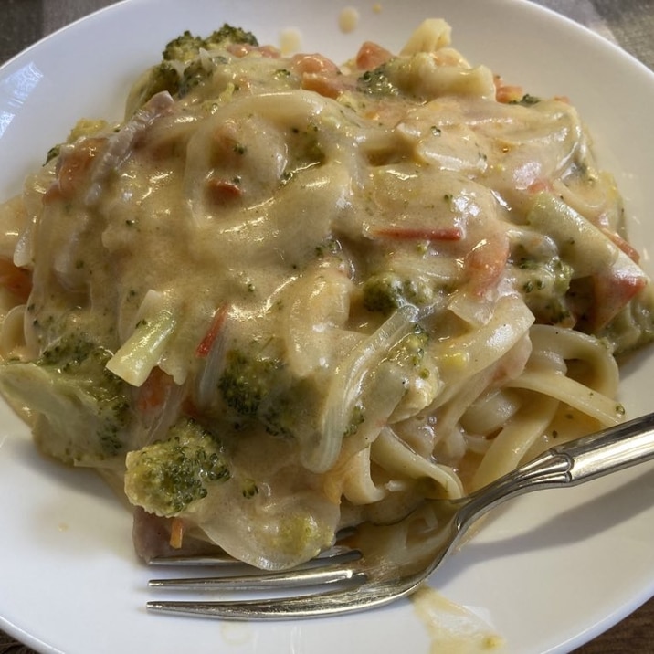 クックドゥ白菜のクリーム煮アレンジ絶品パスタ